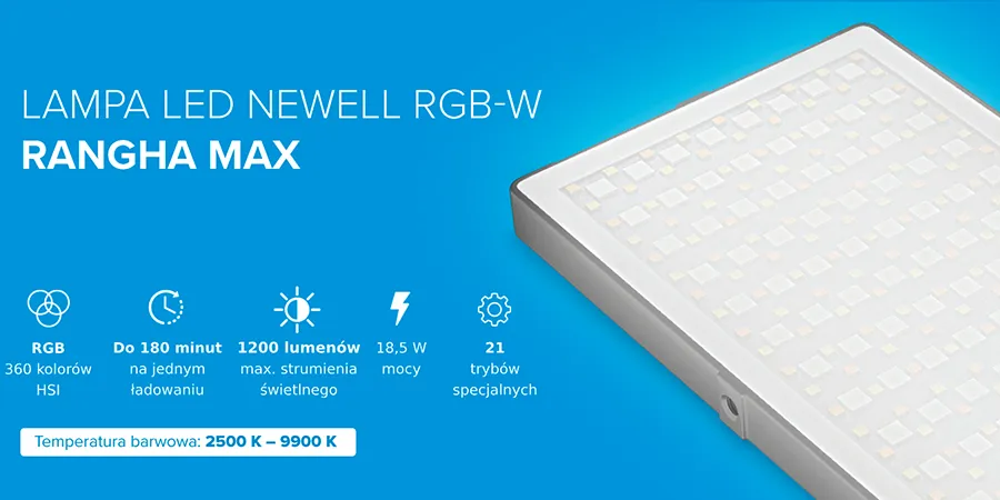 Lampa LED Newell RGB-W Rangha Max
